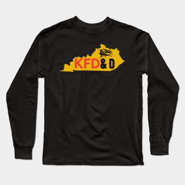 KFD&D Logo Long Sleeve T-Shirt by KYFriedDice